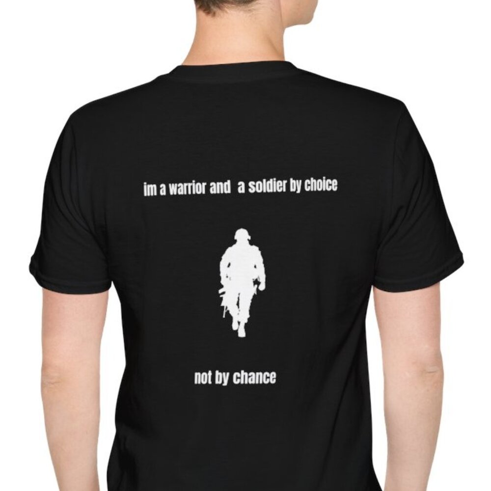 Warrior Soldier Unisex T-Shirt, Softstyle Tee, Military Appreciation